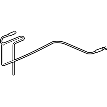 Honda 74880-SNA-A01 Cable, Trunk & Fuel Lid Opener