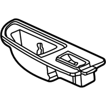 Lexus 74137-50030 Retainer, Rear Ash Receptacle, Inner