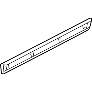 Mopar 4806272AA APPLIQUE-Rear Door