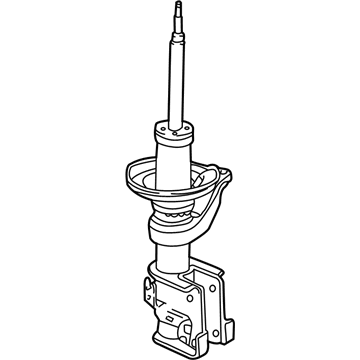 Honda 51606-S9A-A22 Shock Absorber Unit, Left Front