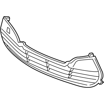 Hyundai 86525-2V000 Front Bumper Lip
