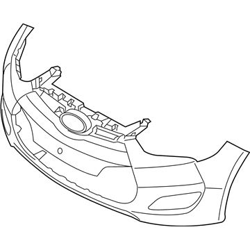 Hyundai 86511-2V000 Front Bumper Cover
