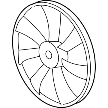 Toyota 16361-0P160 Fan Blade