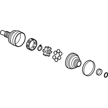 GM 92228293 Joint Kit-Rear Wheel Drive Shaft Outer Cv