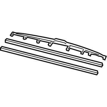 Lexus 85212-0E010 Front Wiper Blade, Right