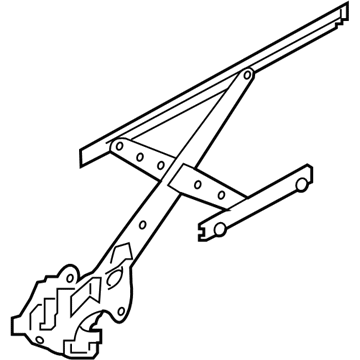 Nissan 82721-5AA1A Regulator Door Window LH