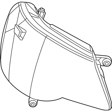 Mopar 5116203AE Composite Headlamp