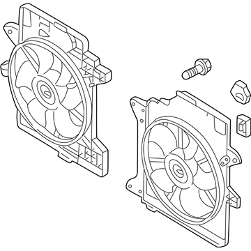 Ford 2L8Z-8C607-GA Fan Assembly