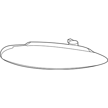 Mopar 4780011AH Headlight Head Light Headlamp