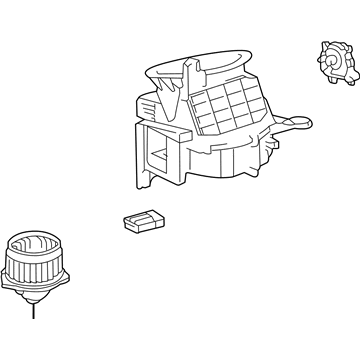 Lexus 87130-60352 Blower Assembly