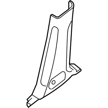 Infiniti 76915-3JS0A GARNISH Center Pillar Lower RH