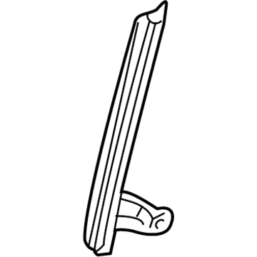 GM 19204826 Channel, Front Side Door Window Rear Guide