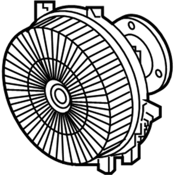 Infiniti 21082-5X21D Coupling-Fan