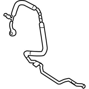 Kia 575101U100 Hose Assembly-Power Steering Oil Pressure