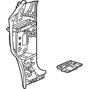 GM 42482506 Hinge Pillar Reinforcement