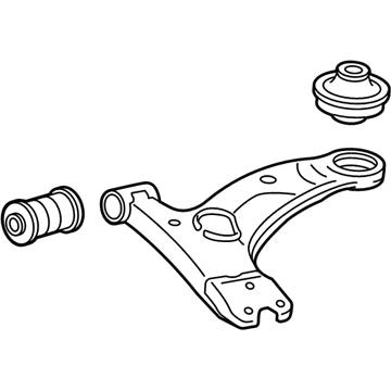 Lexus 48068-47050 Front Suspension Lower Control Arm Sub-Assembly, No.1 Right