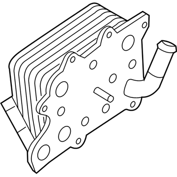 Ford HC3Z-6A642-A Oil Cooler Assembly