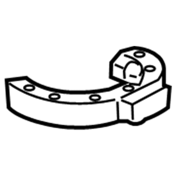 Honda 51684-SZA-A01 Rubber, Front Spring (Lower)