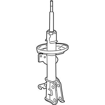 Honda 51606-SZA-A02 Shock Absorber Unit, Left Front