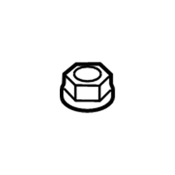 Honda 90213-SZA-A01 Nut, Selflock 12MM