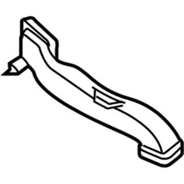 Infiniti 27984-3KA0A Duct-Upper Ventilation, Rear