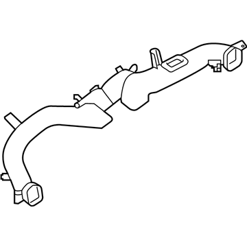 Infiniti 27860-3JA0A Duct-Ventilator, Center