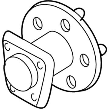 GM 7470597 Hub & Bearing