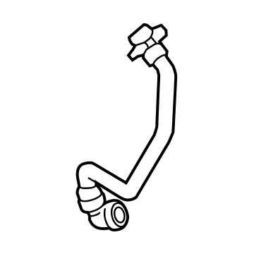 BMW 17-12-7-640-014 Engine Coolant Hose