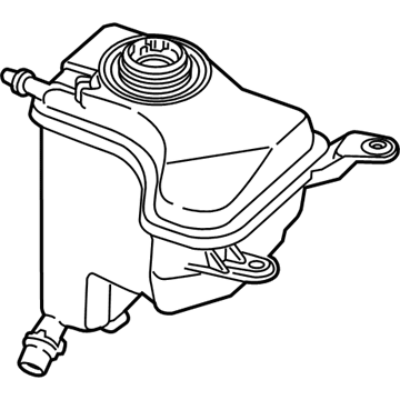 BMW 17-13-7-617-362 Coolant Expansion Tank