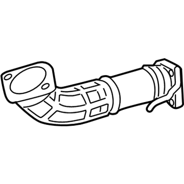 Honda 18210-TY4-A01 Pipe A, Exhuast