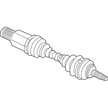 Mopar 5085060AE Axle Half Shaft