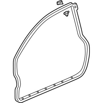 Honda 72310-S82-A01 Weatherstrip, R. FR. Door