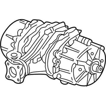 Acura 41200-PGJ-315 Carrier Assembly, Rear Differential