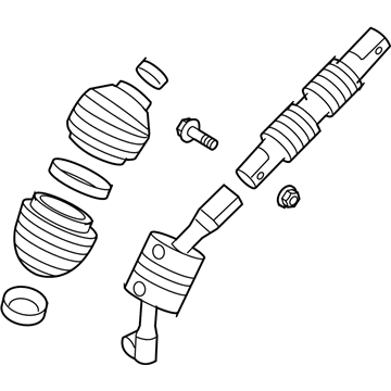 GM 84433895 Lower Shaft