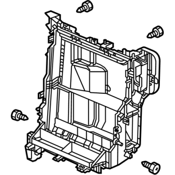 Honda 79108-T21-A41 CASE SET, EVAPORATOR