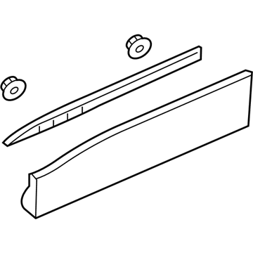 GM 84241726 Lower Molding