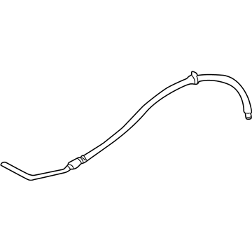 Ford YS4Z-3A713-CA Lower Return Hose