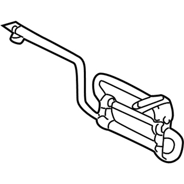 Ford 6S4Z-3D746-AA Hose & Tube Assembly