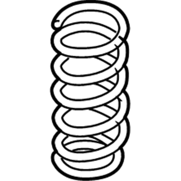 Nissan 55020-CC40A Spring - Rear Suspension