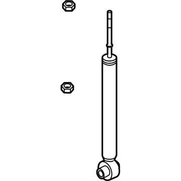 Nissan 56210-CA025 ABSORBER Kit-Shock, Rear