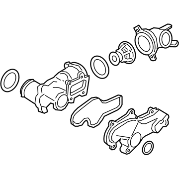 Ford JL3Z-8591-A Water Manifold