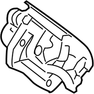 Kia 582301D000 Rear Disc Brake Assembly, Right