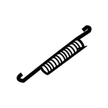 Hyundai 58268-1D000 Spring-Shoe Return A