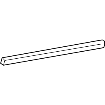 Mopar 55369292AF WEATHERSTRIP-Front Door Belt Outer