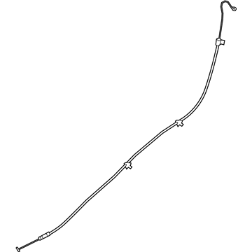 BMW 51-49-7-430-621 BOWDEN CABLE, EMERGENCY UNLO
