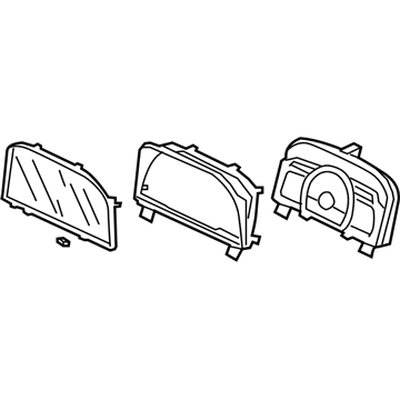 Honda 78220-SNC-A11 Meter Assembly (Northland Silver)