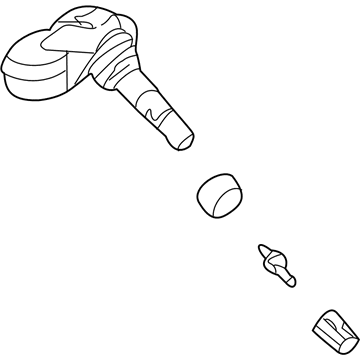 Hyundai 52933-3X205 Tpms Tire Pressure Sensor