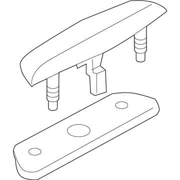 Nissan 26590-CE41A Lamp Assembly-Stop