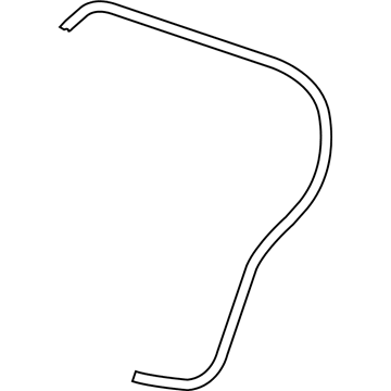 Acura 74440-STK-A02 Weatherstrip, Tailgate