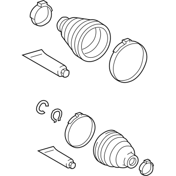 Toyota 04429-0E023 Boot Kit